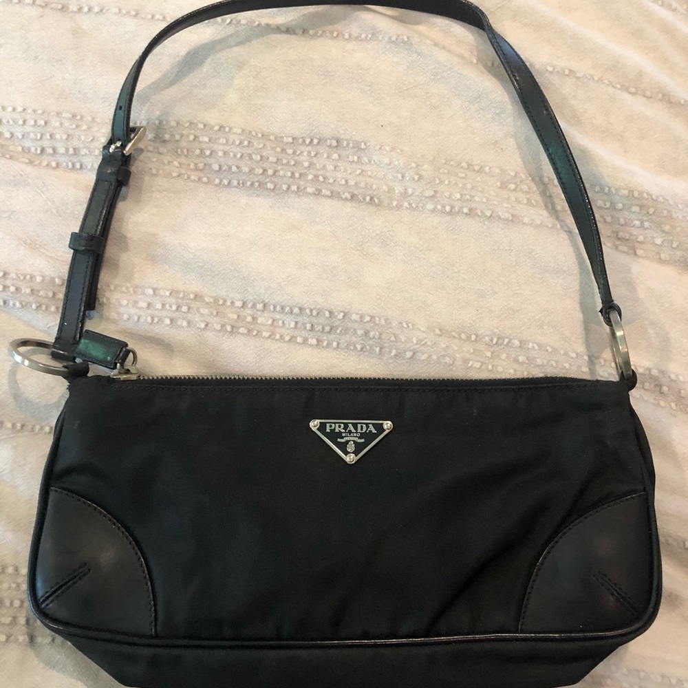 Prada Nylon Tessuto Pochette